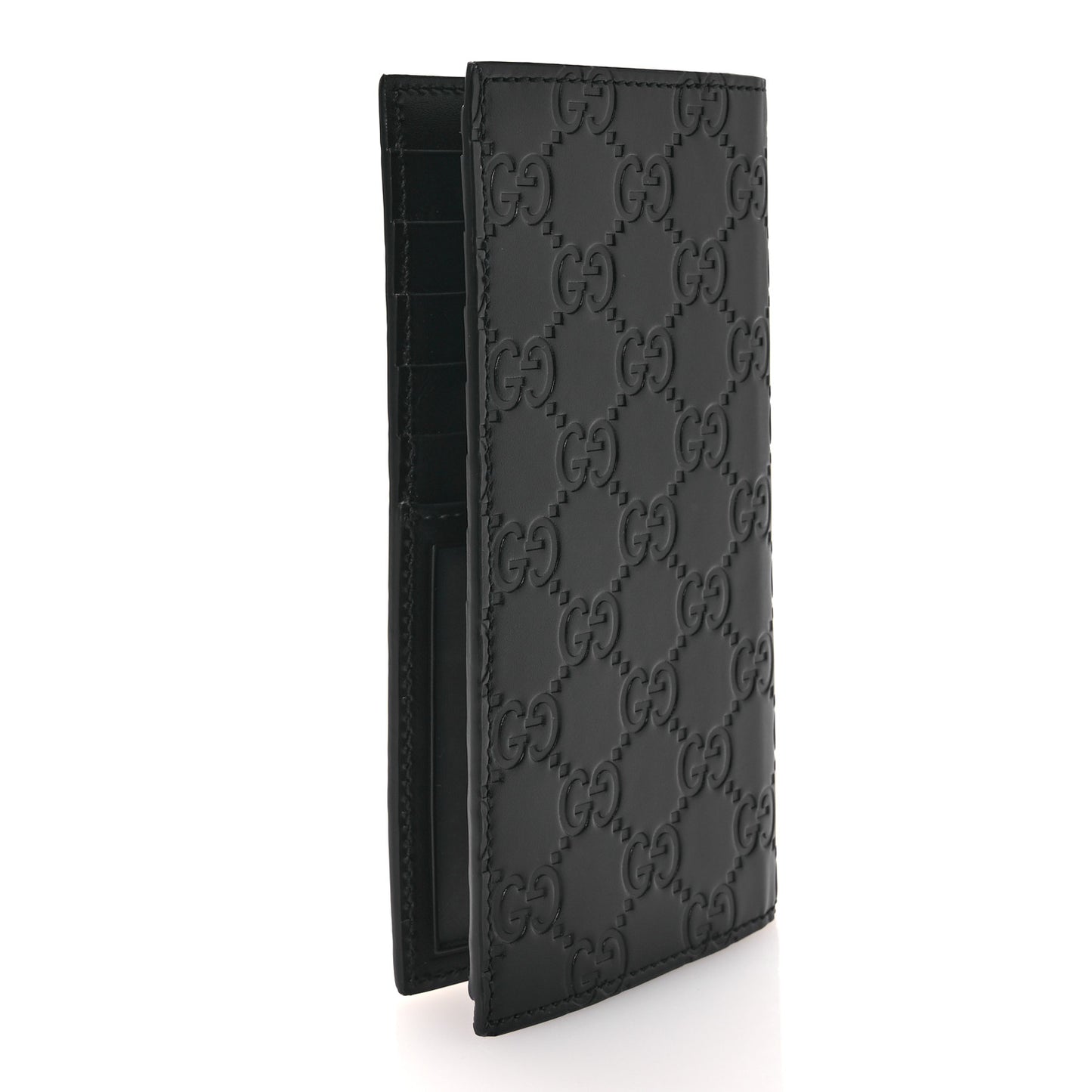 Guccissima Long Wallet Black