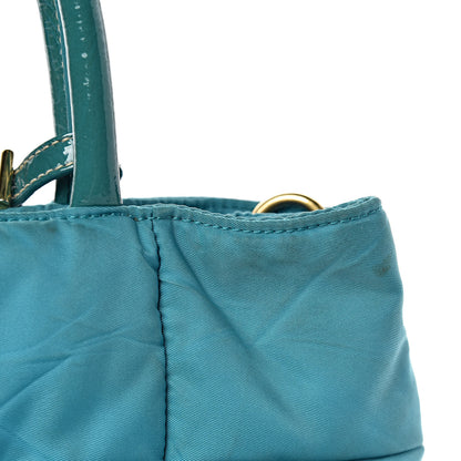 Prada Tessuto Nylon Quilted Tote Turchese 12 of 12