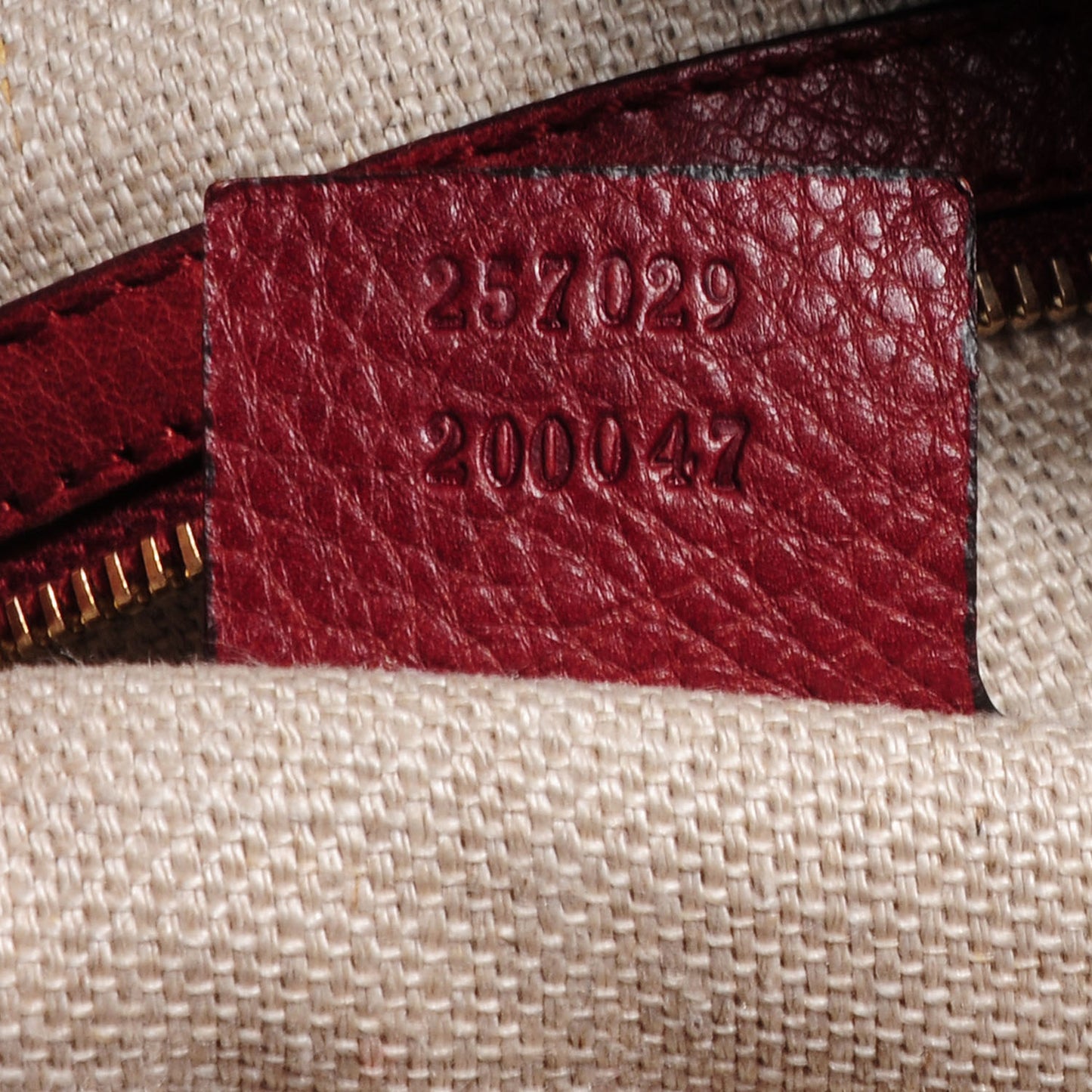 Leather Marrakech Shoulder Bag Red