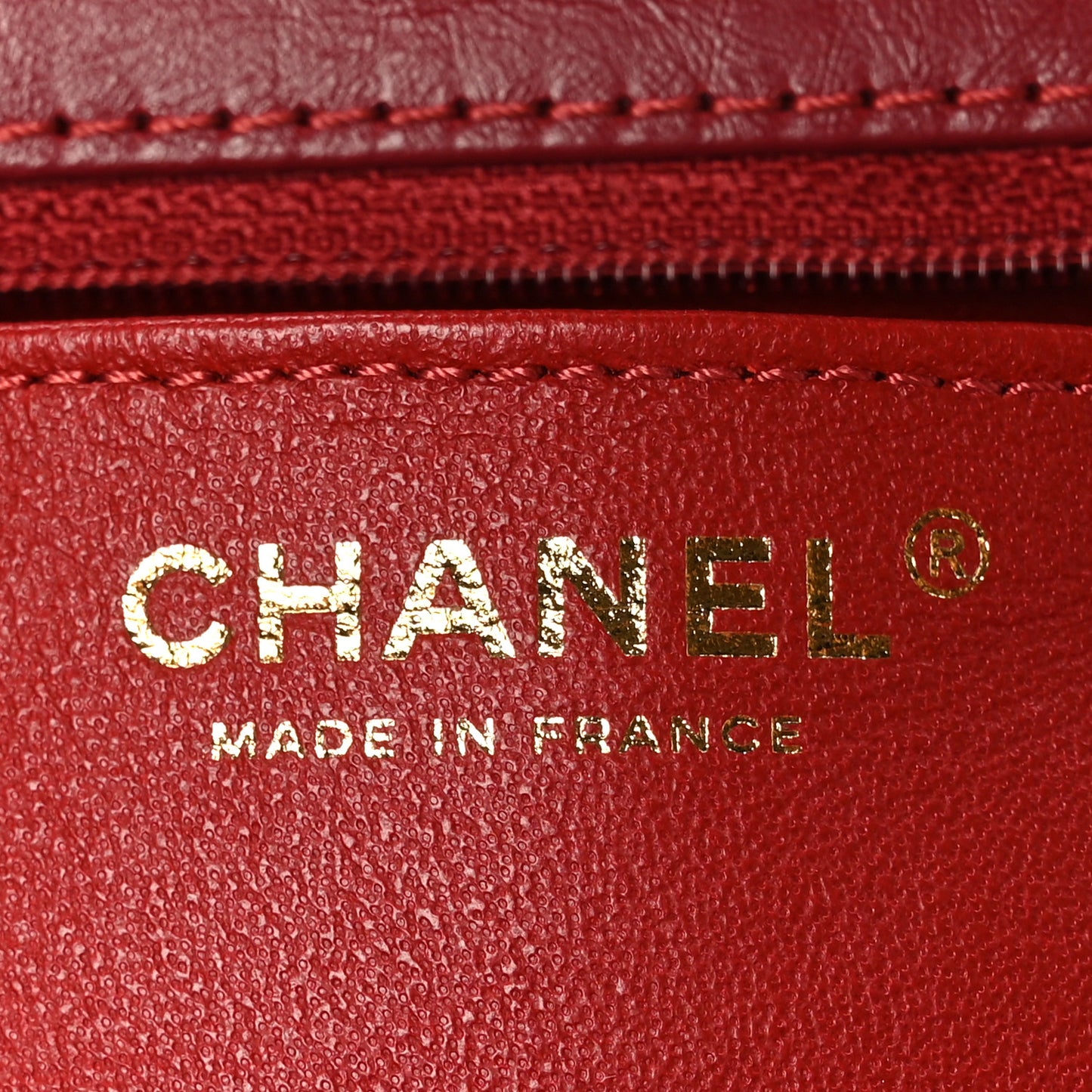 Aged Calfskin Quilted 2.55 Reissue Mini Flap Red