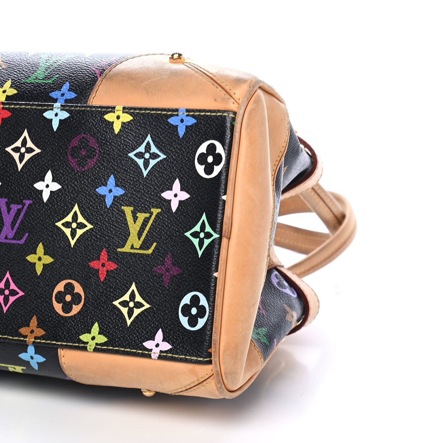 Louis Vuitton Monogram Multicolor Claudia Black 9 of 9