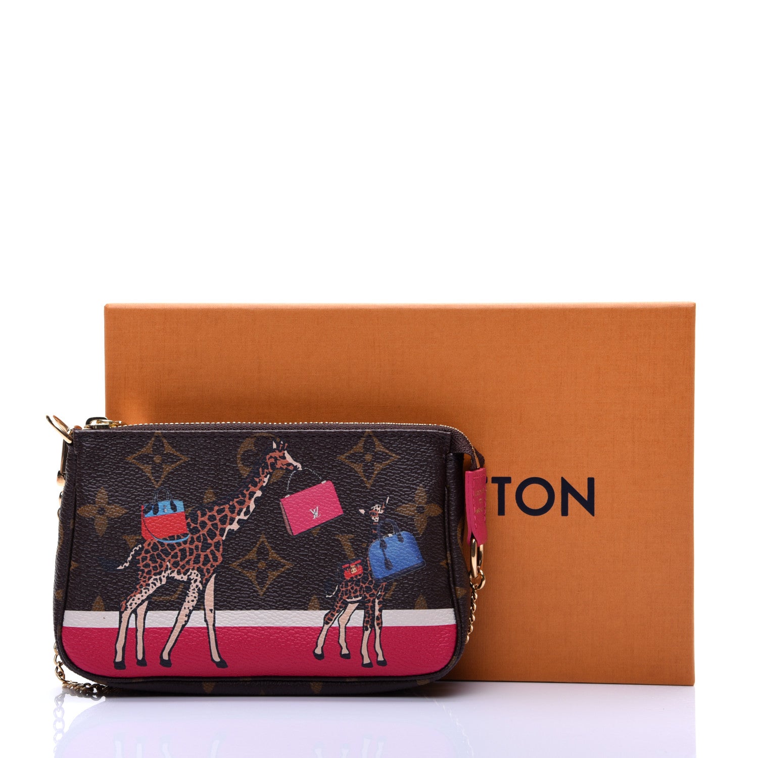 Louis Vuitton Monogram 2017 Christmas Animation Mini Pochette Accessories 12 of 12