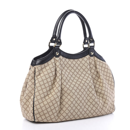 Gucci Diamante Medium Sukey Tote Black 2 of 9