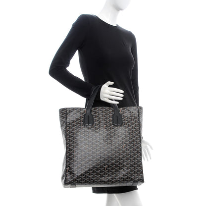 Goyard Goyardine Voltaire III Tote Black 2 of 9
