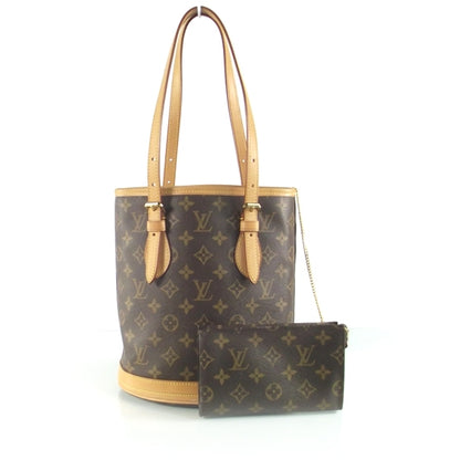 Louis Vuitton Monogram Petit Bucket 23 1 of 9
