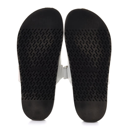 Hermes Epsom Mens Chypre Sandals 42 White 5 of 11