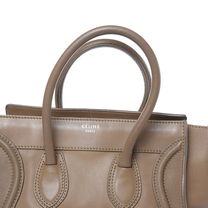 Celine Smooth Calfskin Micro Luggage Camel 12 of 13