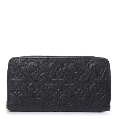 Louis Vuitton Empreinte Zippy Wallet Black 1 of 10