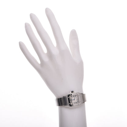 Cartier Stainless Steel 24mm Santos de Galbee Quartz Watch 2 of 10