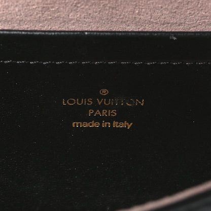 Louis Vuitton Lambskin Embossed Monogram Pochette Coussin Black 6 of 8