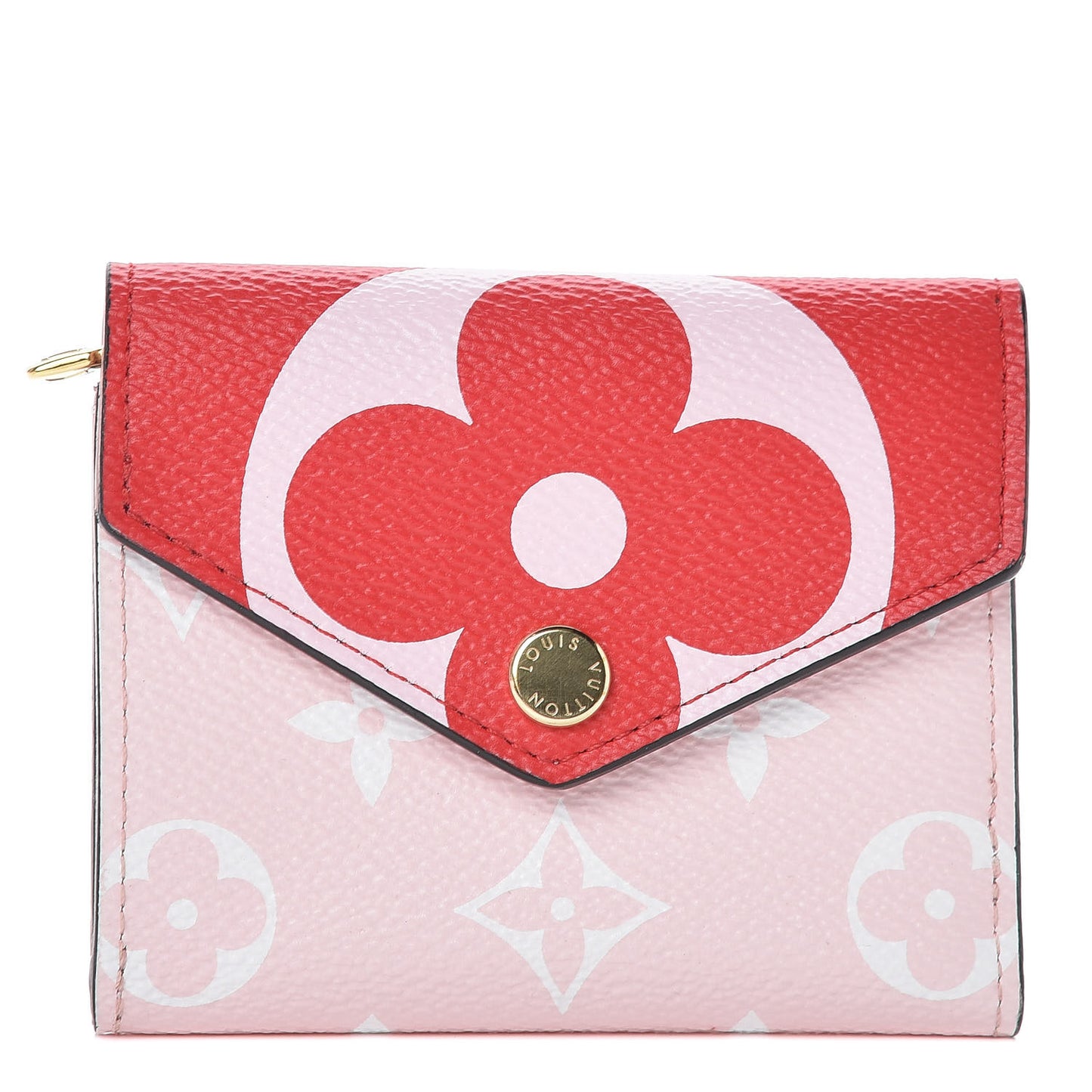 Monogram Giant Zoe Wallet Rouge Rose