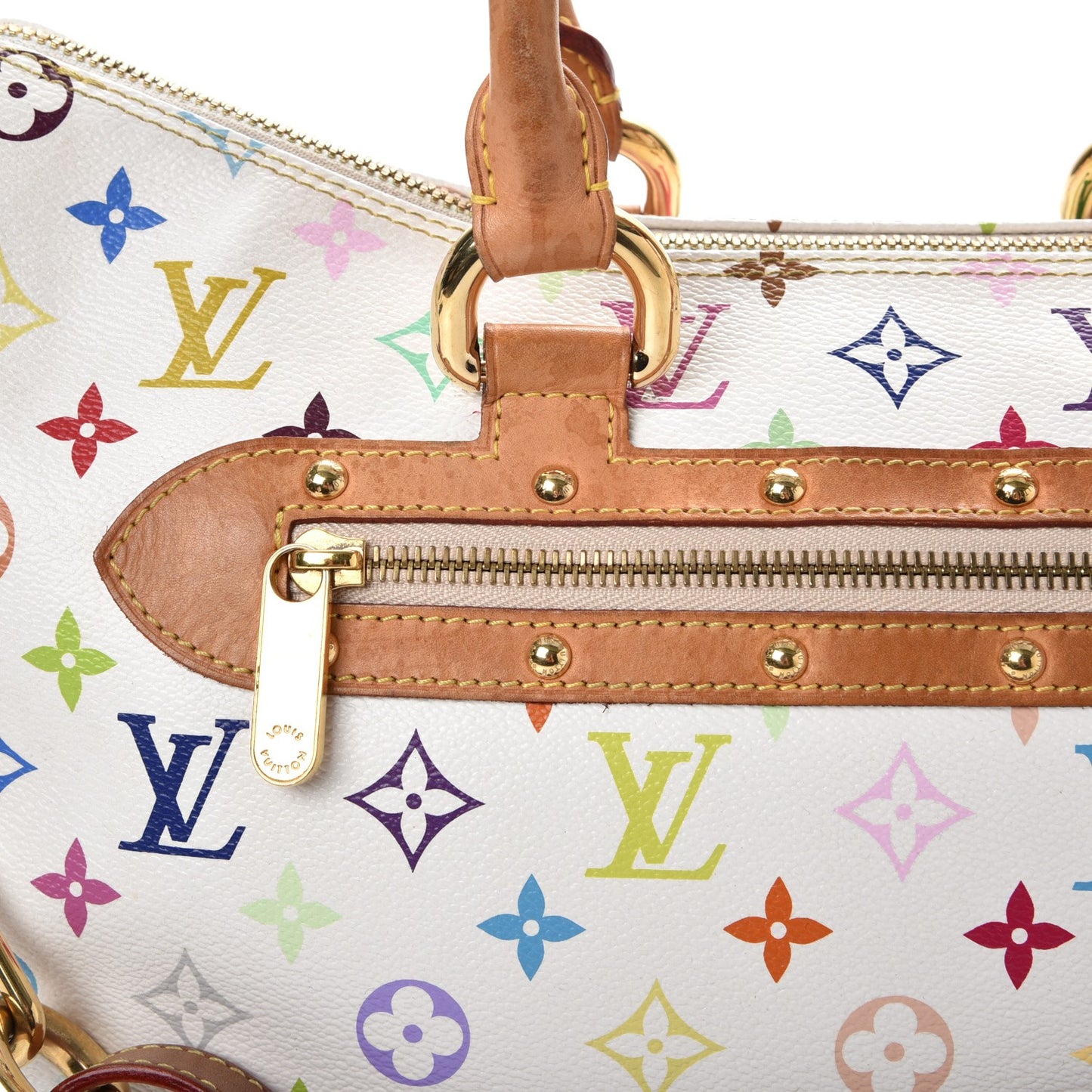 Monogram Multicolor Rita White