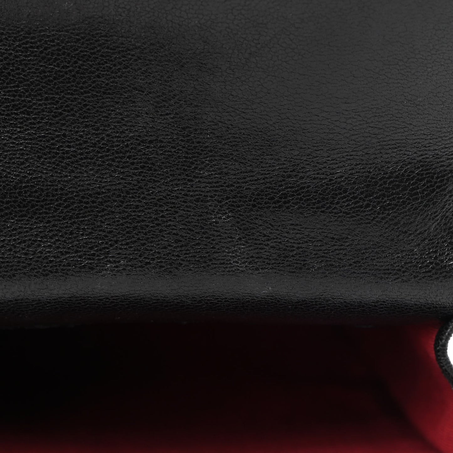 Lambskin Quilted Chanel 19 Phone Holder With Chain Black