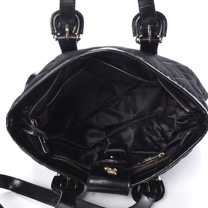 Burberry Nylon Quilted Tote Black 5 of 16
