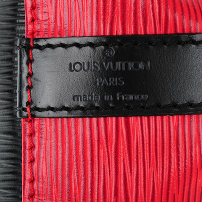 Louis Vuitton Epi Petit Noe Rouge Black 5 of 7