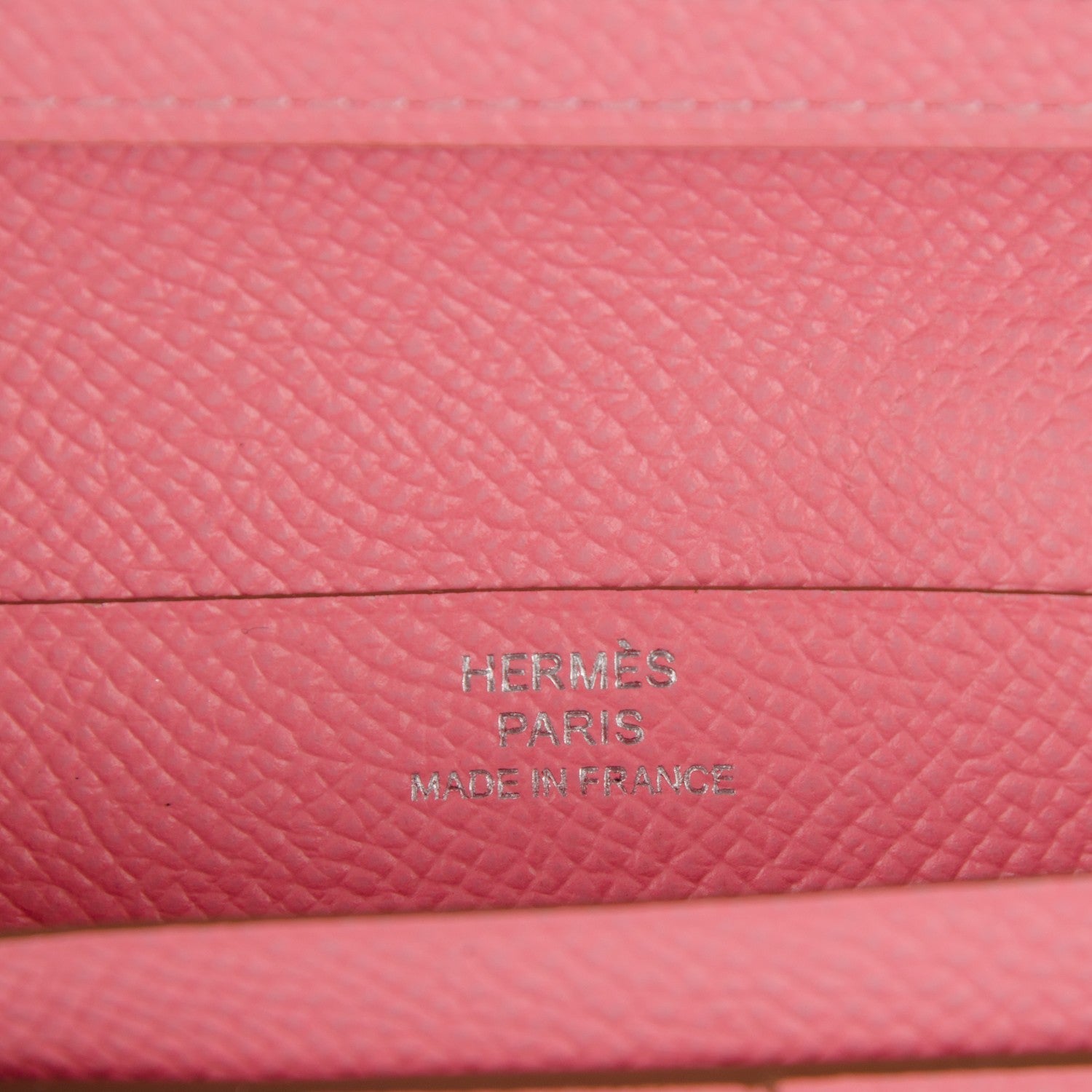 Hermes Epsom Bearn Gusset Wallet Rose Confetti 6 of 7