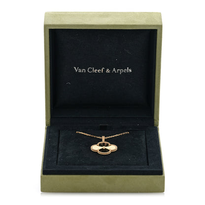 Van Cleef & Arpels 18K Yellow Gold Guilloche Magic Alhambra Long Necklace 5 of 5
