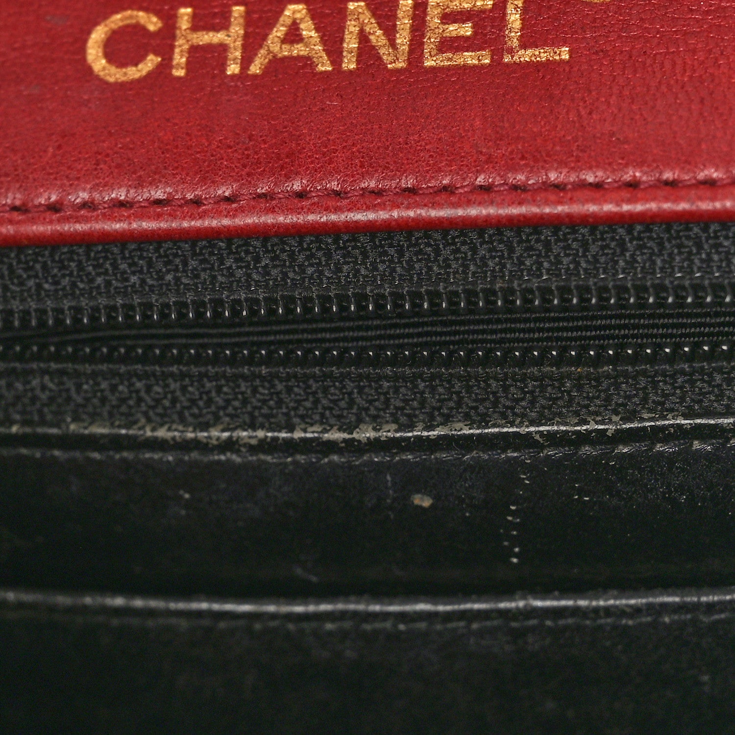 Chanel Lambskin Quilted Mini Square Flap Red 12 of 12