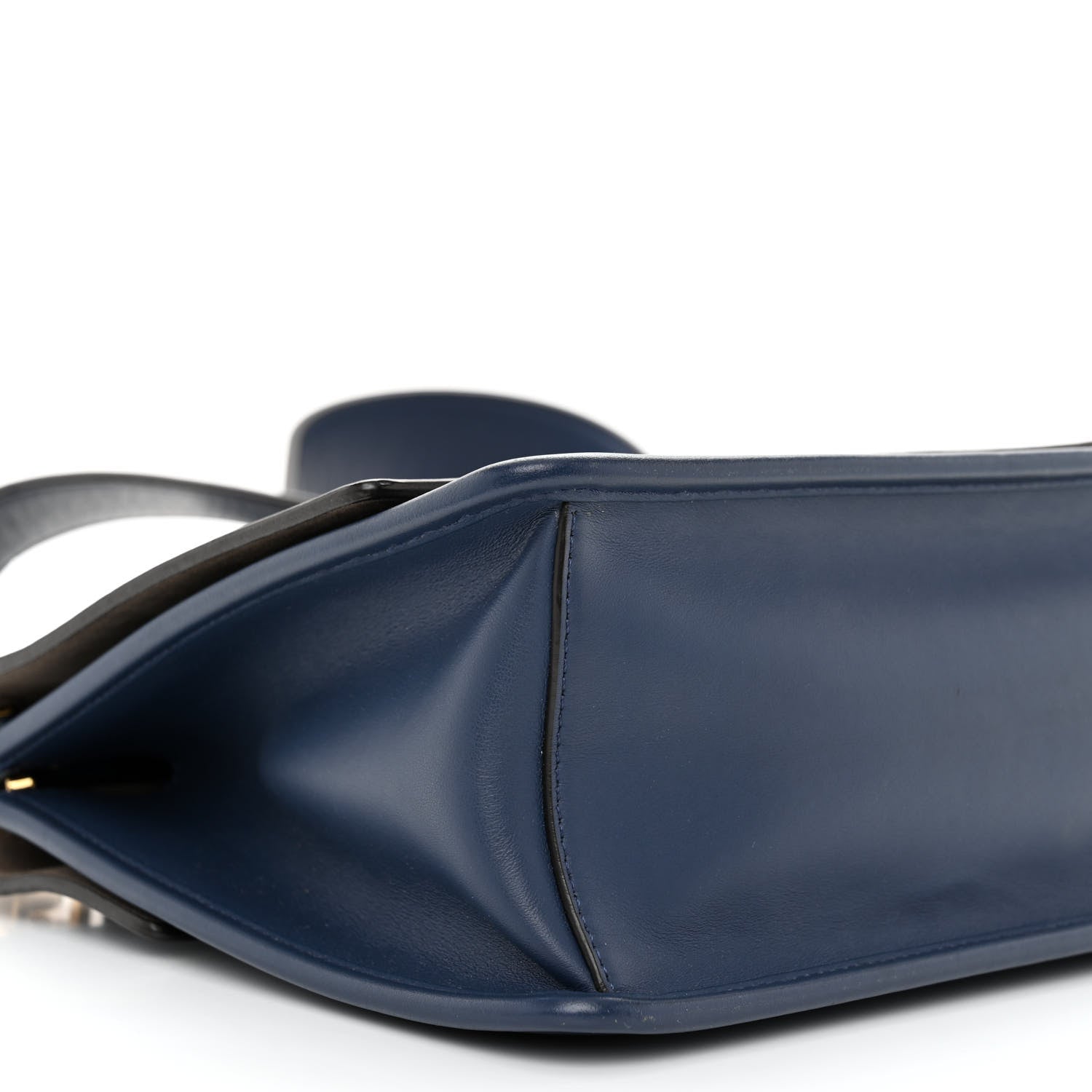 Fendi Vitello Century Opaco F is Fendi Kan I Shoulder Bag Blu Scuro 11 of 14