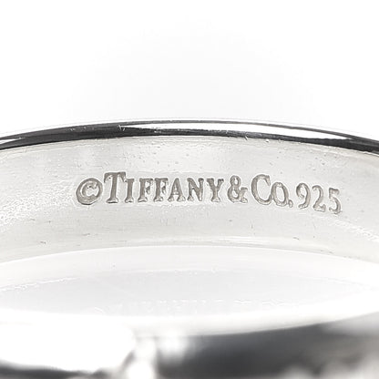 Tiffany Sterling Silver 1837 Lock Charm Ring 57 8 6 of 6