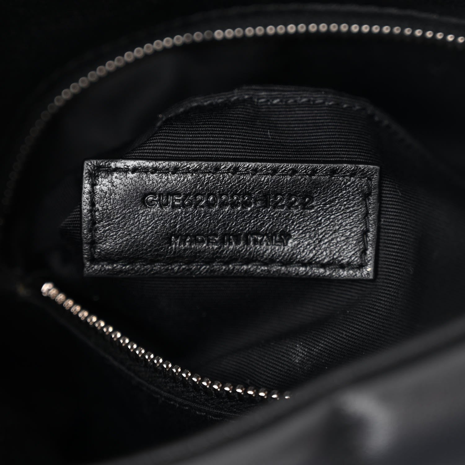 Saint Laurent Lambskin Quilted Toy Loulou Puffer Monogram Chain Satchel Black 7 of 12