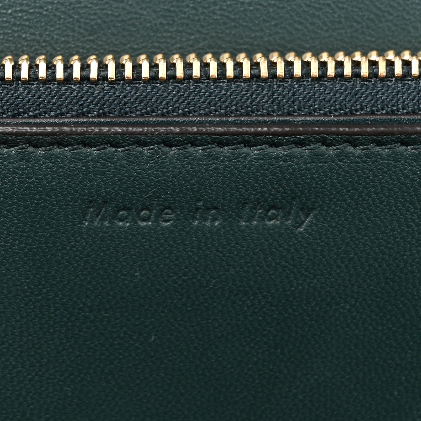 Box Calfskin Medium Classic Box Flap Bag Dark Green