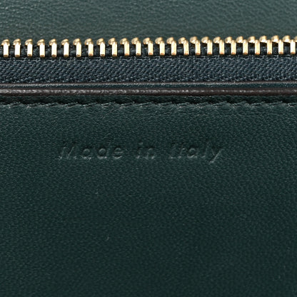 Celine Box Calfskin Medium Classic Box Flap Bag Dark Green 8 of 18