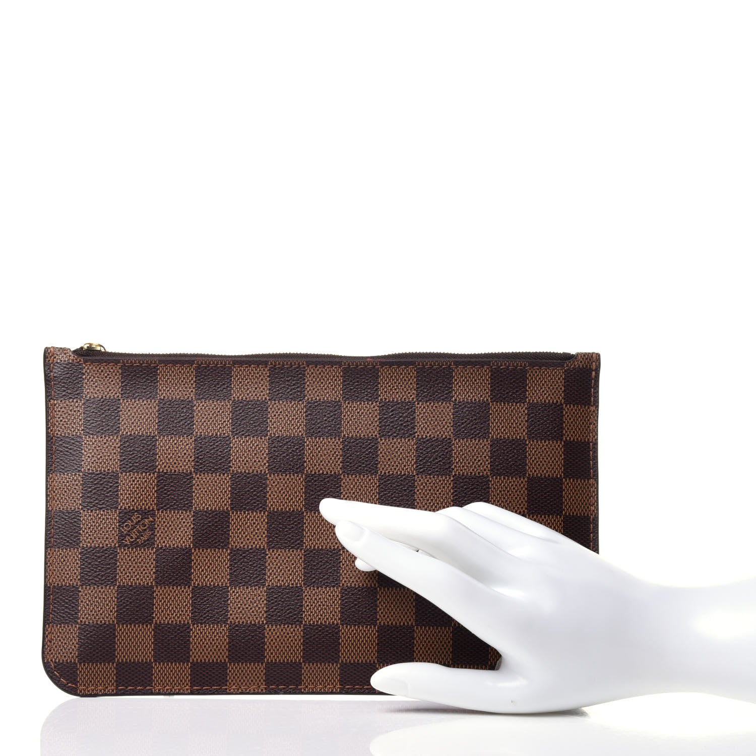 Louis Vuitton Damier Ebene Neverfull MM GM Pochette 2 of 11