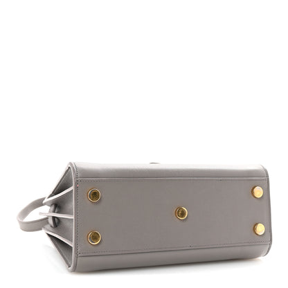 Saint Laurent Calfskin Nano Sac De Jour Fog 4 of 9