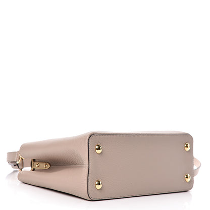 Louis Vuitton Taurillon Capucines PM Galet 4 of 9