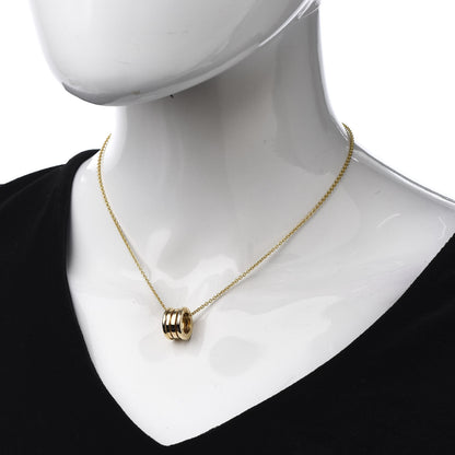 Bulgari 18K Yellow Gold B.Zero1 Pendant Necklace 2 of 5
