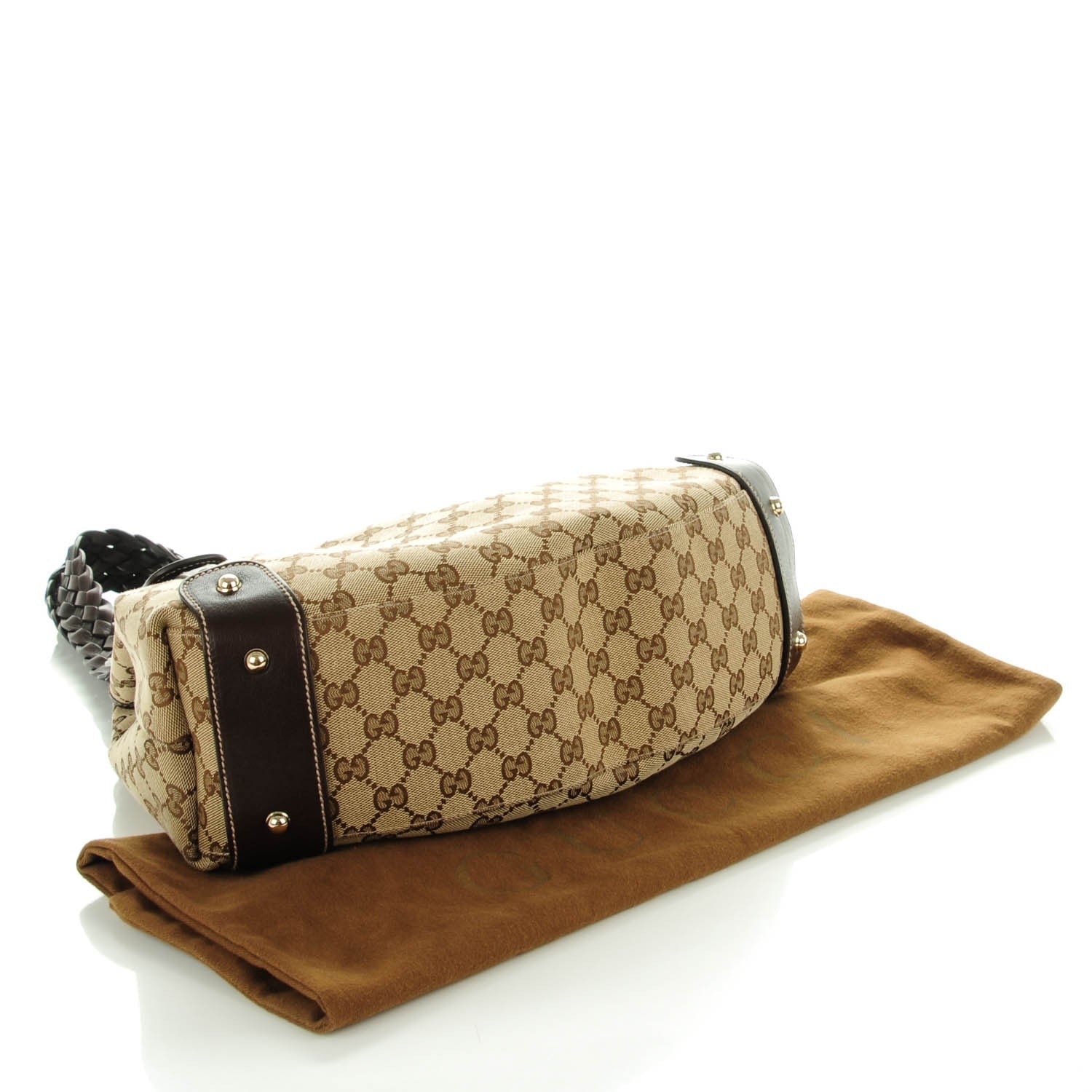 Gucci Monogram Small Pelham Shoulder Bag Dark Brown 4 of 7