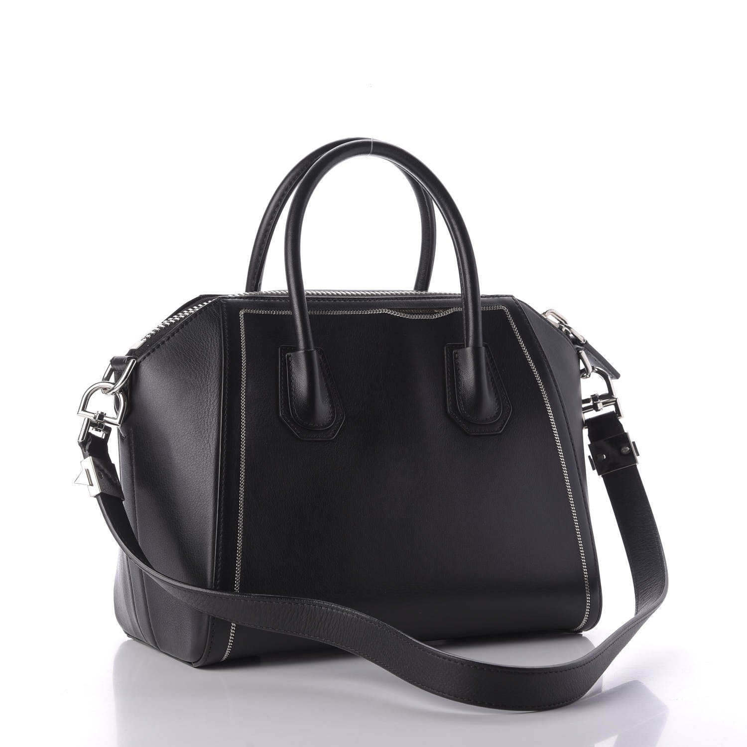 Givenchy Buffed Calfskin Small Chain Antigona Black 4 of 11