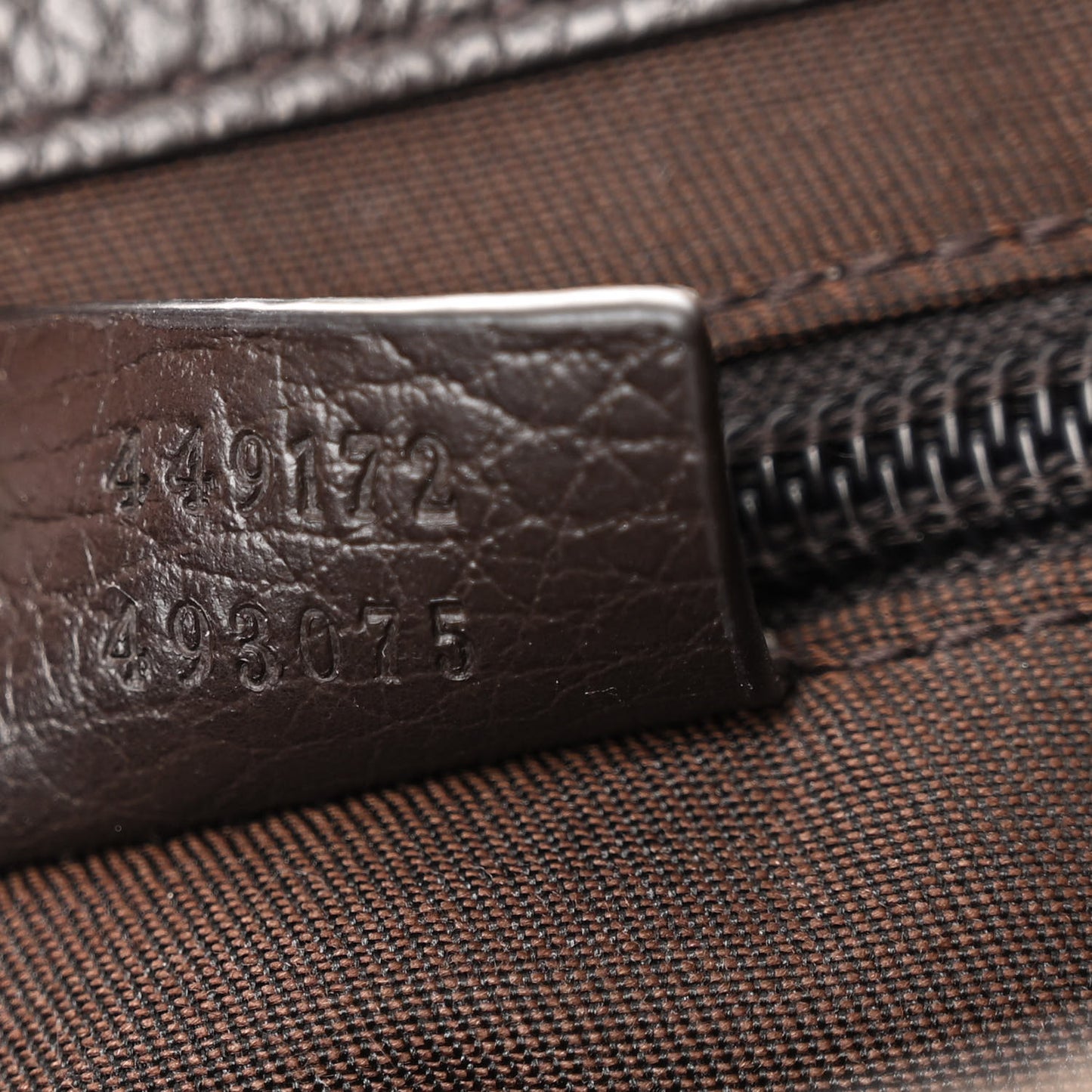 Monogram Flap Messenger Bag Beige Dark Brown