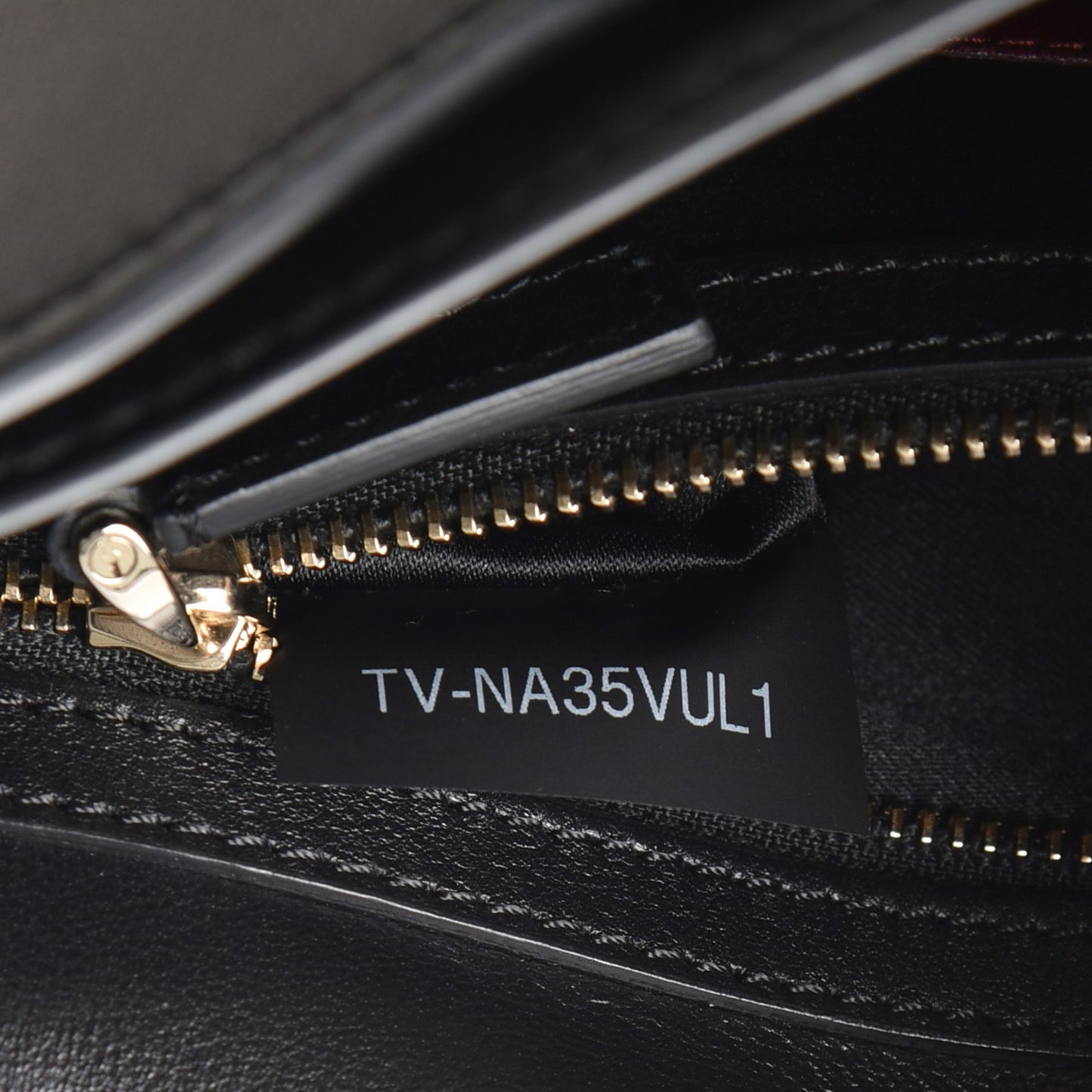Calfskin Rockstud Turn Lock Flap Clutch Black