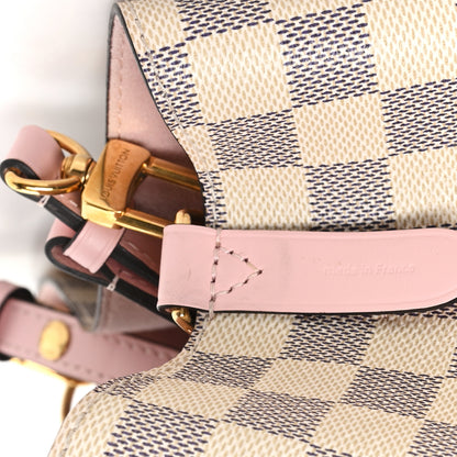 Louis Vuitton Damier Azur Neonoe MM Eau De Rose 7 of 10