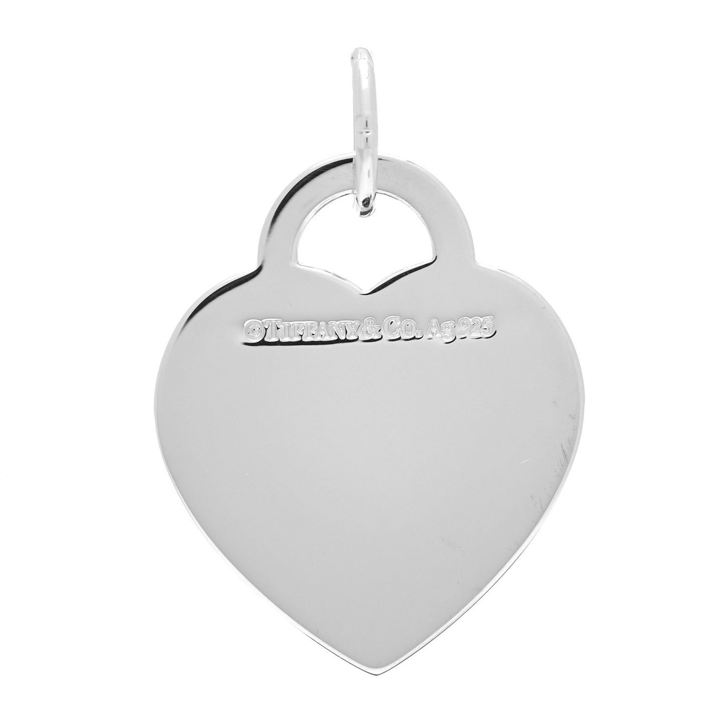 Sterling Silver Large Return to Tiffany Heart Tag Charm