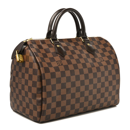 Louis Vuitton Damier Ebene Speedy 30 3 of 10