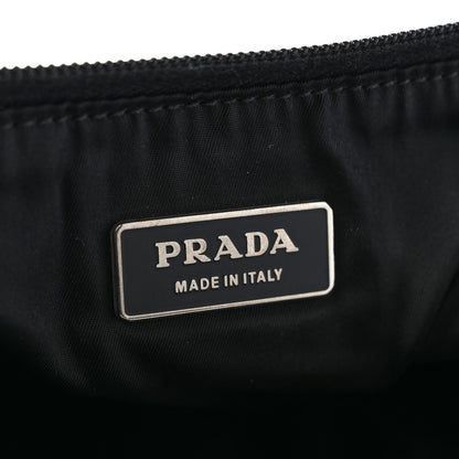 Prada Nylon Metal Triple Pocket Belt Bag Black 5 of 7