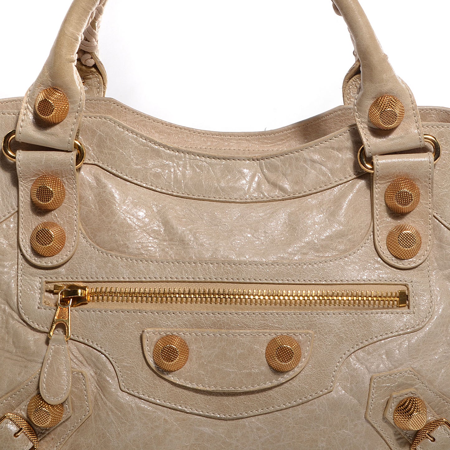 Agneau Giant 21 Gold Hardware CIty Sahara
