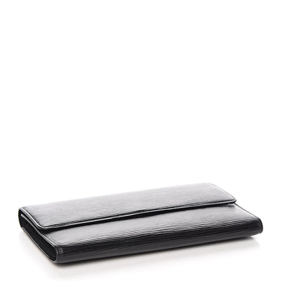 Louis Vuitton Epi Sarah Wallet Black 4 of 9