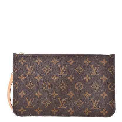 Louis Vuitton Monogram Neverfull MM GM Pochette 1 of 10