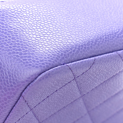 Chanel Caviar Quilted Incognito Mini Square Flap Purple 11 of 12