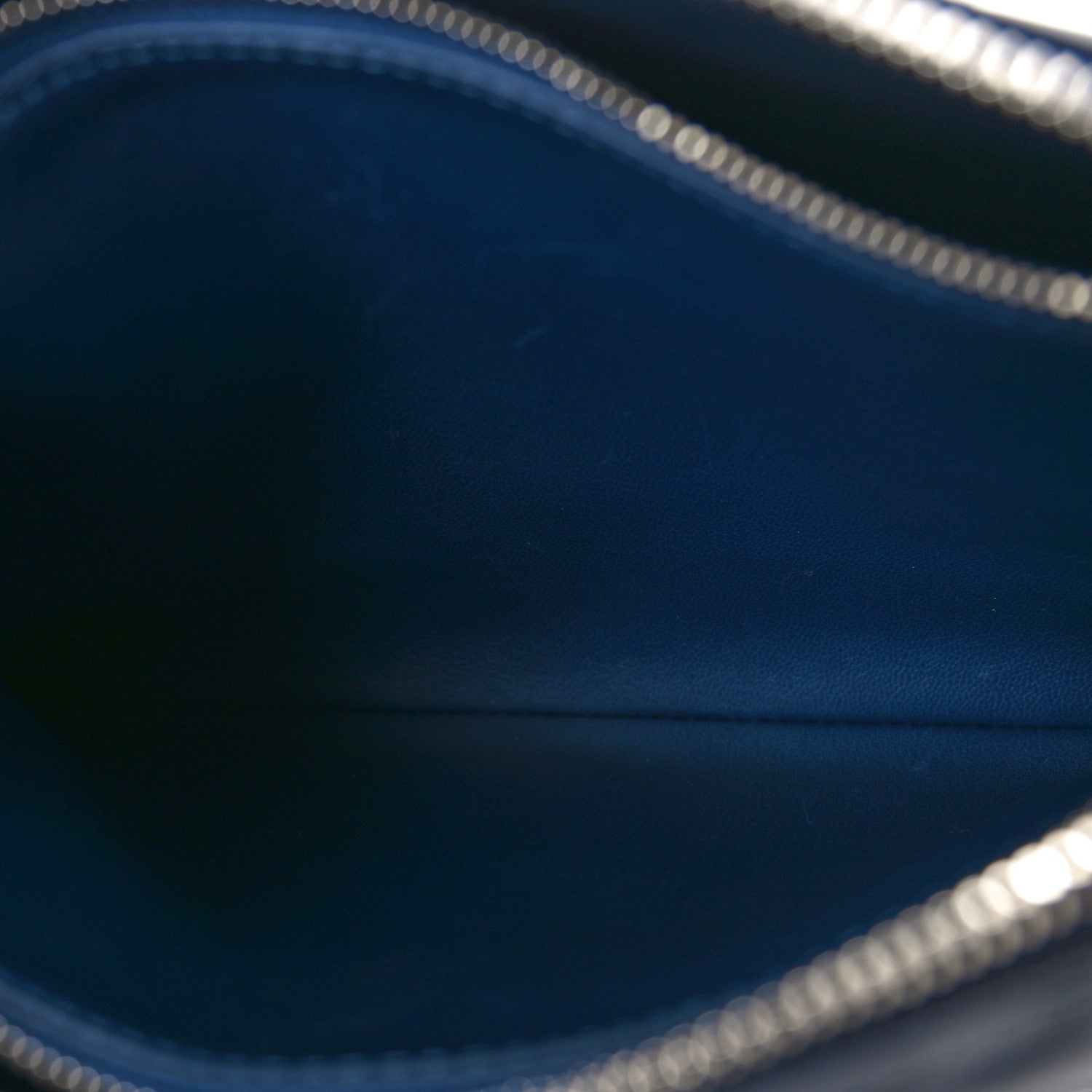 Louis Vuitton Lambskin Embossed Monogram Coussin PM Navy 6 of 11