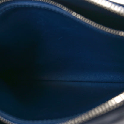 Louis Vuitton Lambskin Embossed Monogram Coussin PM Navy 6 of 11