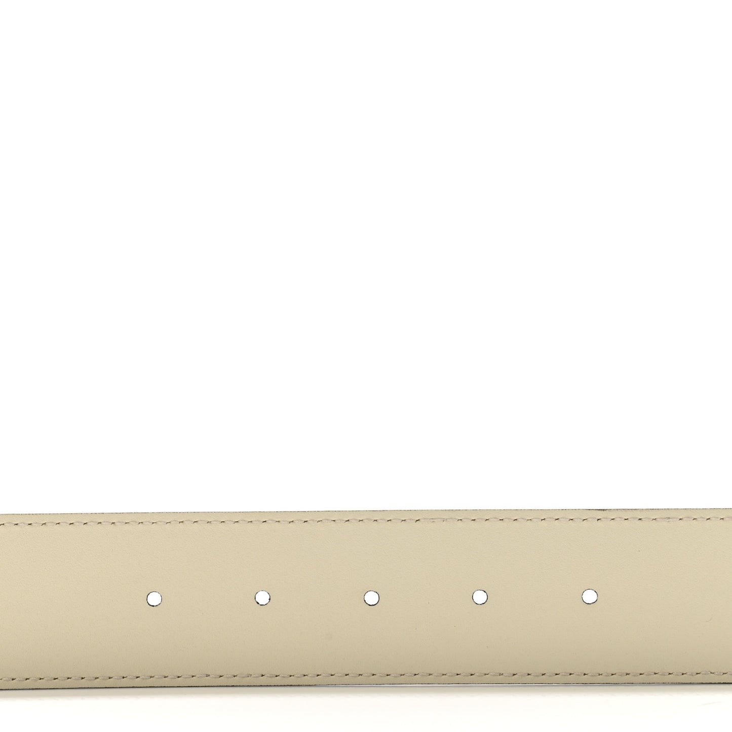Calfskin Double G 40mm Belt 120 48 Mystic White