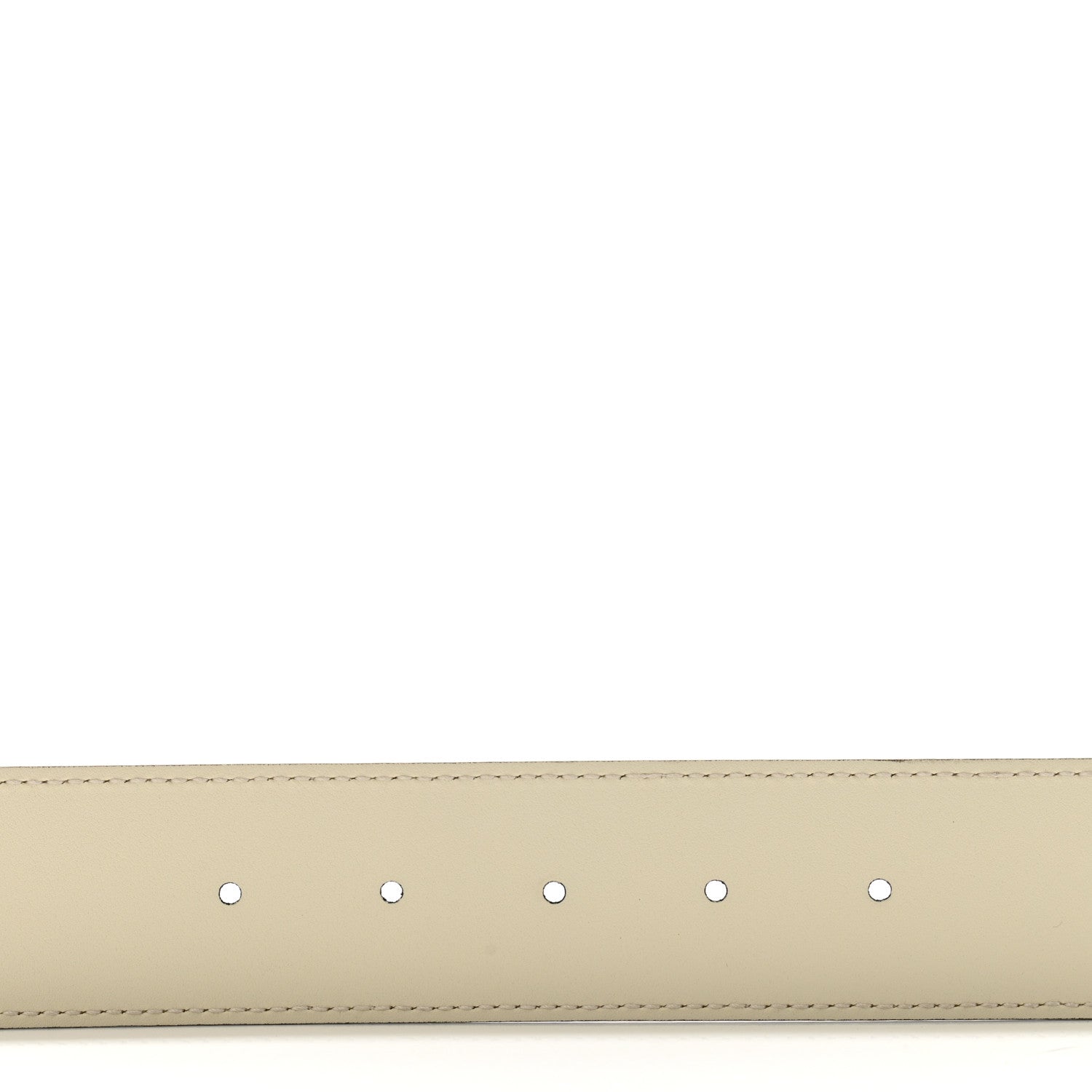 Gucci Calfskin Double G 40mm Belt 120 48 Mystic White 5 of 7