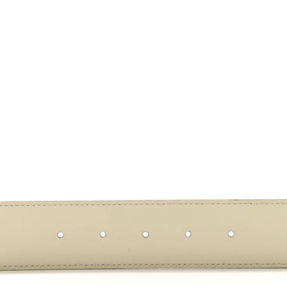 Gucci Calfskin Double G 40mm Belt 120 48 Mystic White 5 of 7