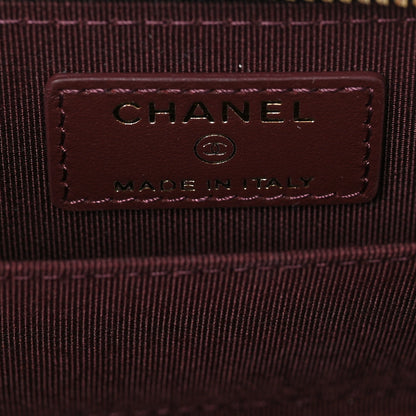 Chanel Caviar Quilted Zip Coin Purse Black 6 of 8