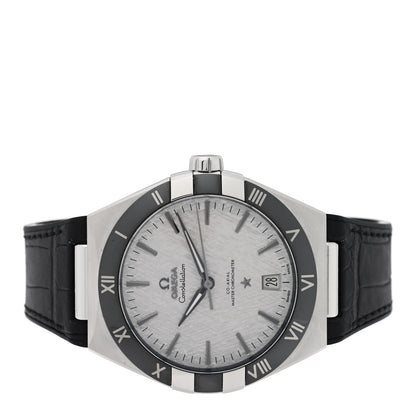 Omega Stainless Steel Alligator 41mm Constellation Co-axial Master Chronometer Automatic Watch Grey 131.33.41.21.06.001 2 of 5